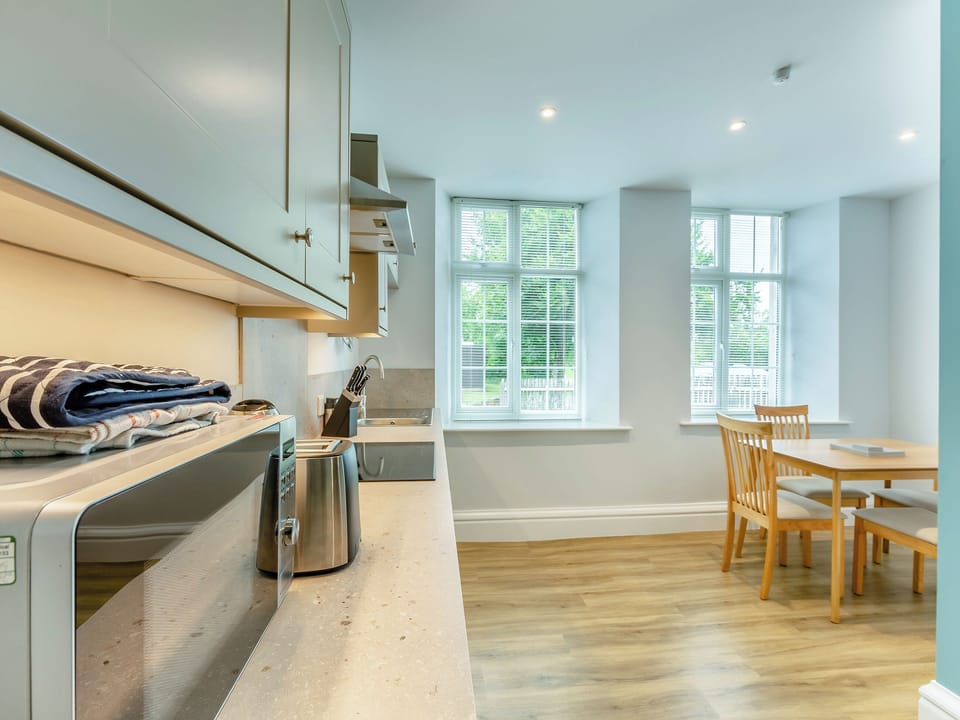 Kitchen | Arnside Apartment - Meathop Fell Caravan Club Apartments and Cottage, Meathop, near Grange-over-Sands