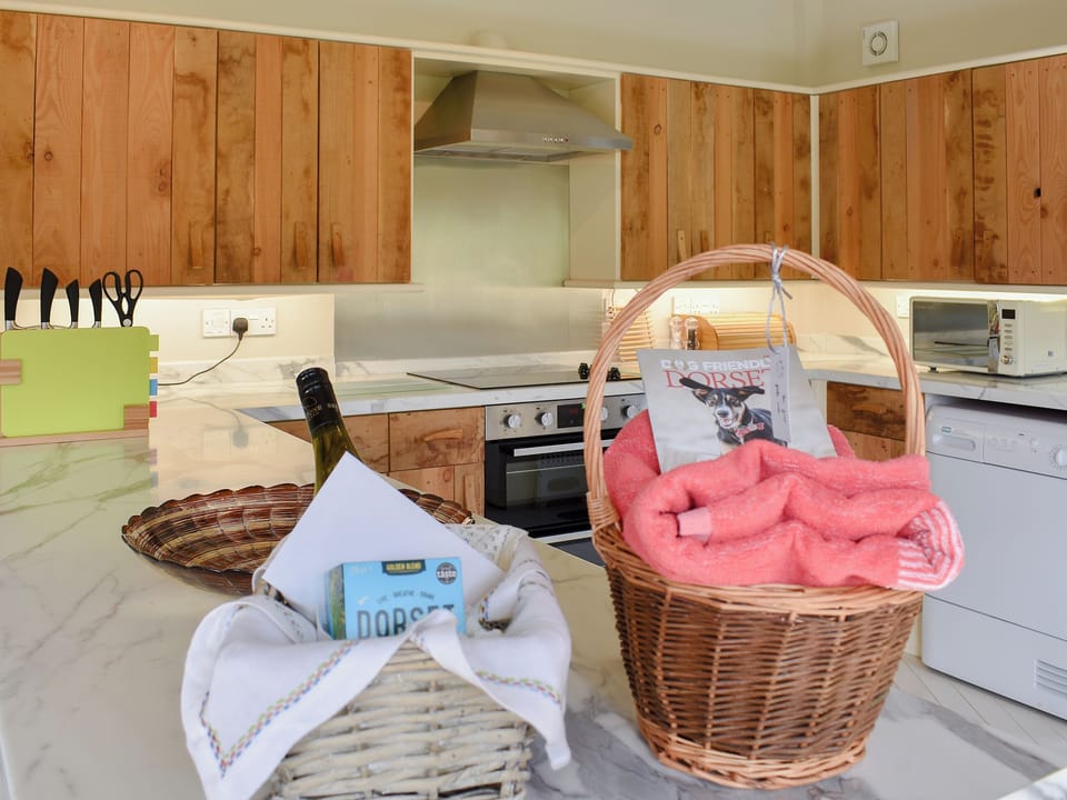 Typical welcome pack | Fossils&rsquo; End, Chickerell, near Weymouth