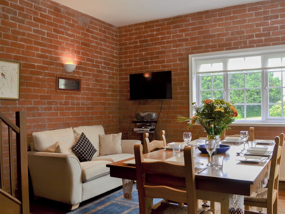 Study area on the landing | The Stables, Eardisland, near Leominster