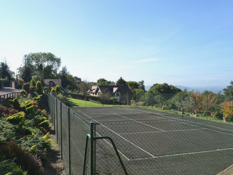 Tennis court | Angel Barn, Bitterley, nr. Ludlow