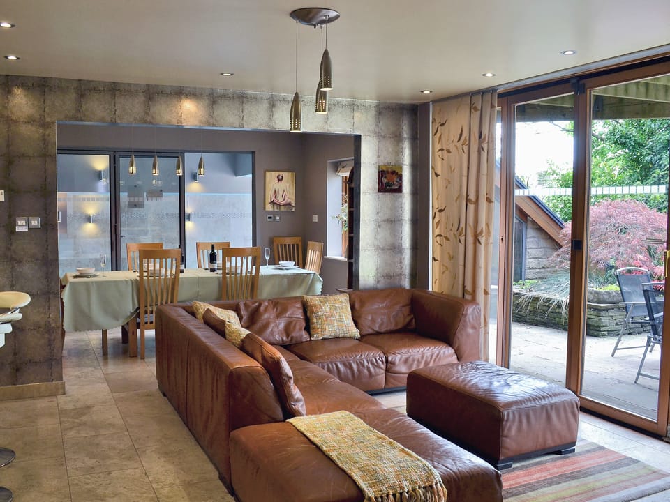 Open plan living/dining room/kitchen | Moorecroft, Buxton