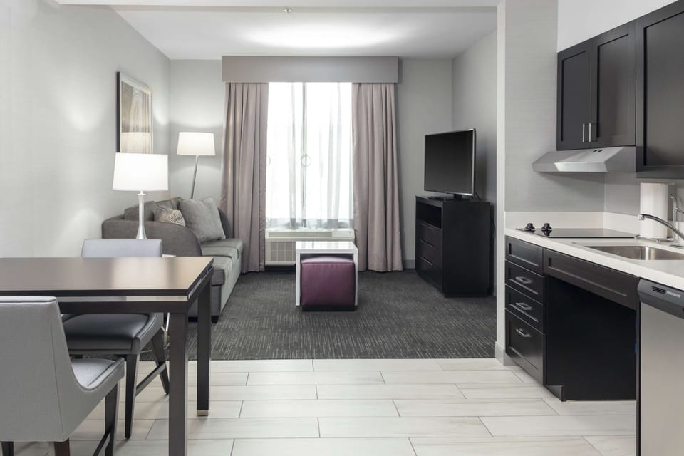 In-room safe, desk, blackout drapes, iron/ironing board
