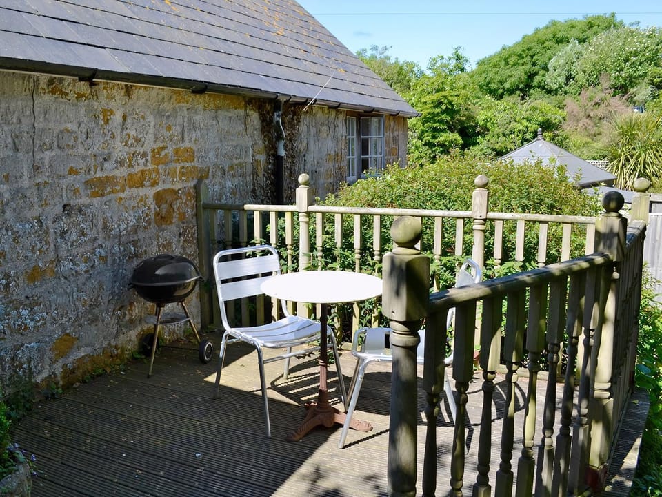 Relaxing patio area | Millstones, Seatown, Chideock