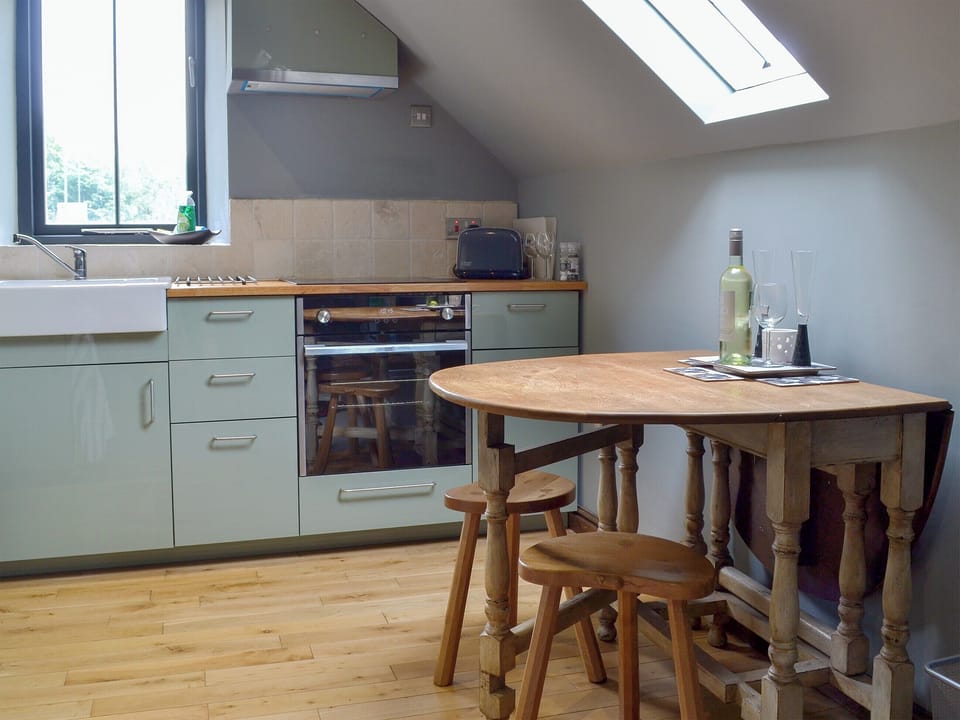 Quaint dining area | Fishermans Lodge, Alderwasley, near Matlock
