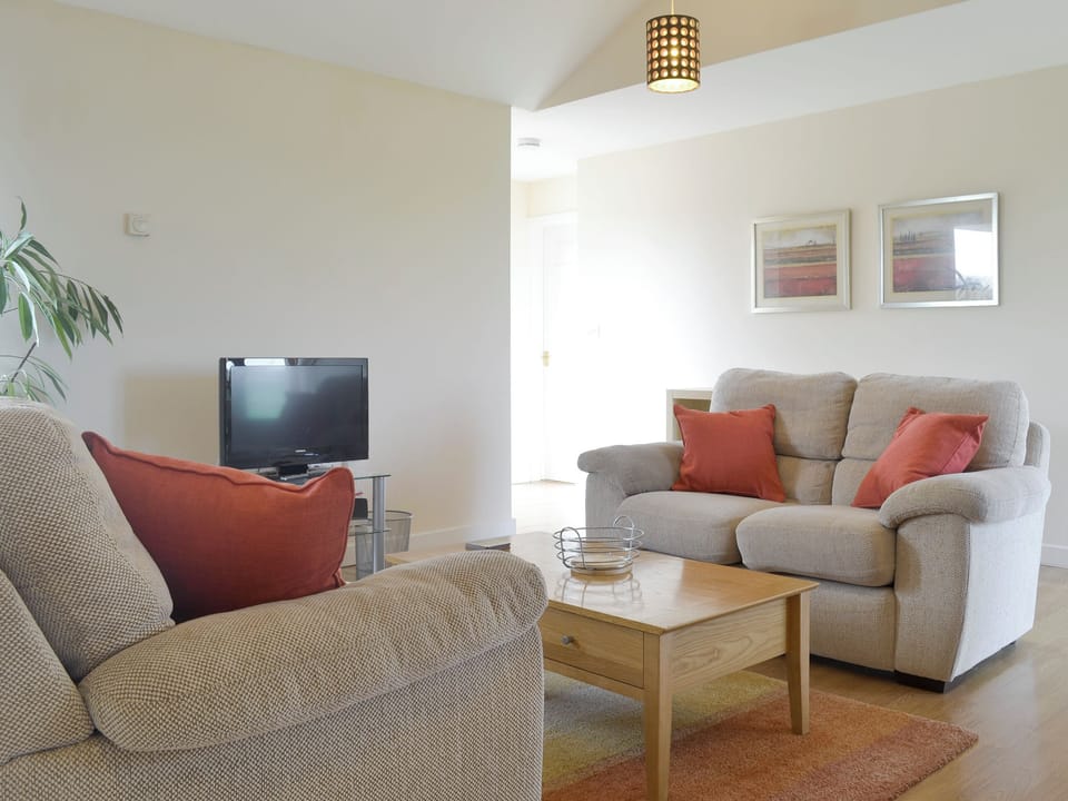 Stylish living area | Bramley Cottage - Yellow Hayes Farm Cottages, Lympsham, near Weston-super-Mare