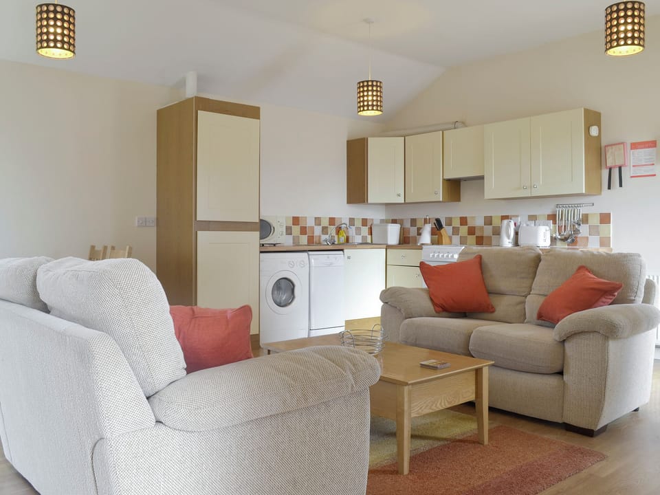 Well-equipped fitted kitchen | Bramley Cottage - Yellow Hayes Farm Cottages, Lympsham, near Weston-super-Mare