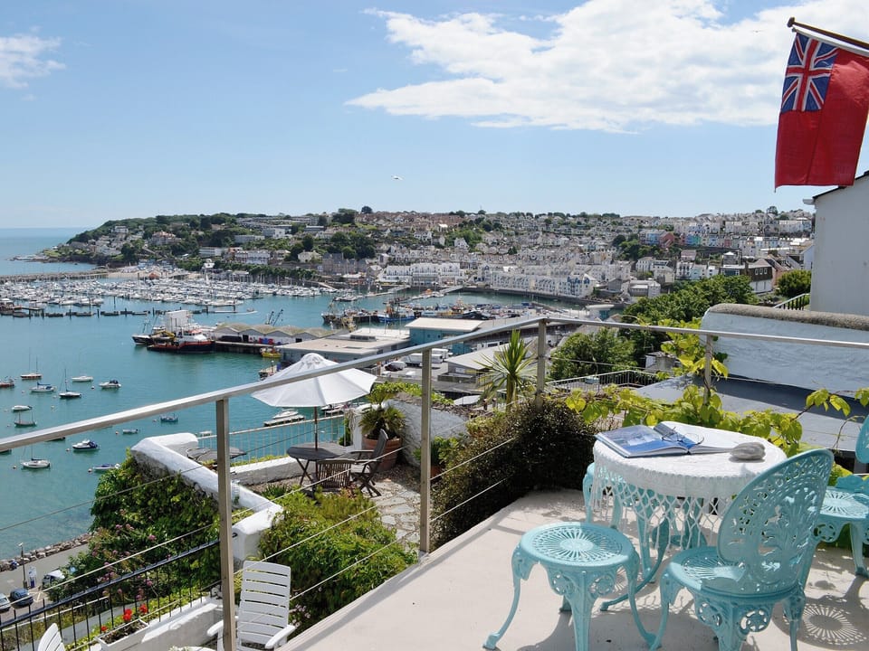 Enjoy an alfresco meal on the terrace | Seaside Stories, Brixham