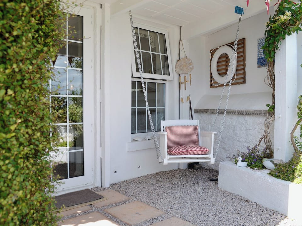A shady sitting out spot | Seaside Stories, Brixham