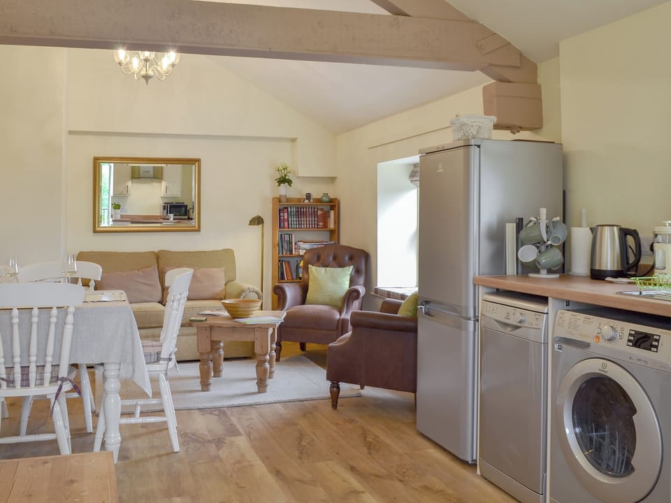 Well presented open plan living space | Alphin Apartment, Mossley