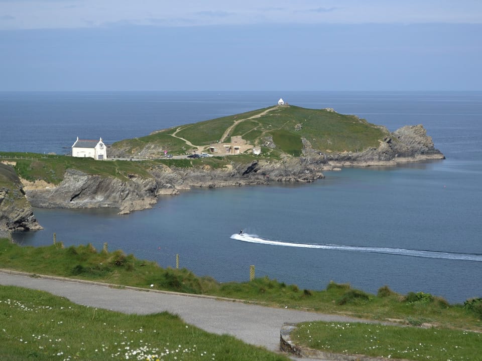 Enjoy a bracing walk along the headland with wonderful sea views