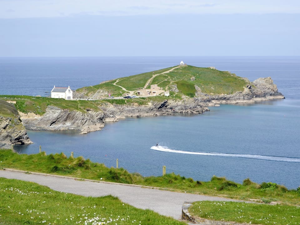 Enjoy a bracing walk along the headland with wonderful sea views
