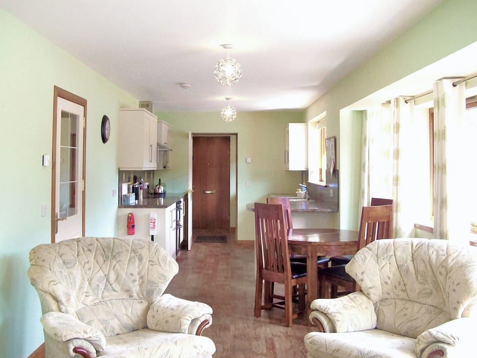 Open plan living/dining room/kitchen | Island Bay View, Sallachy, nr. Dornie