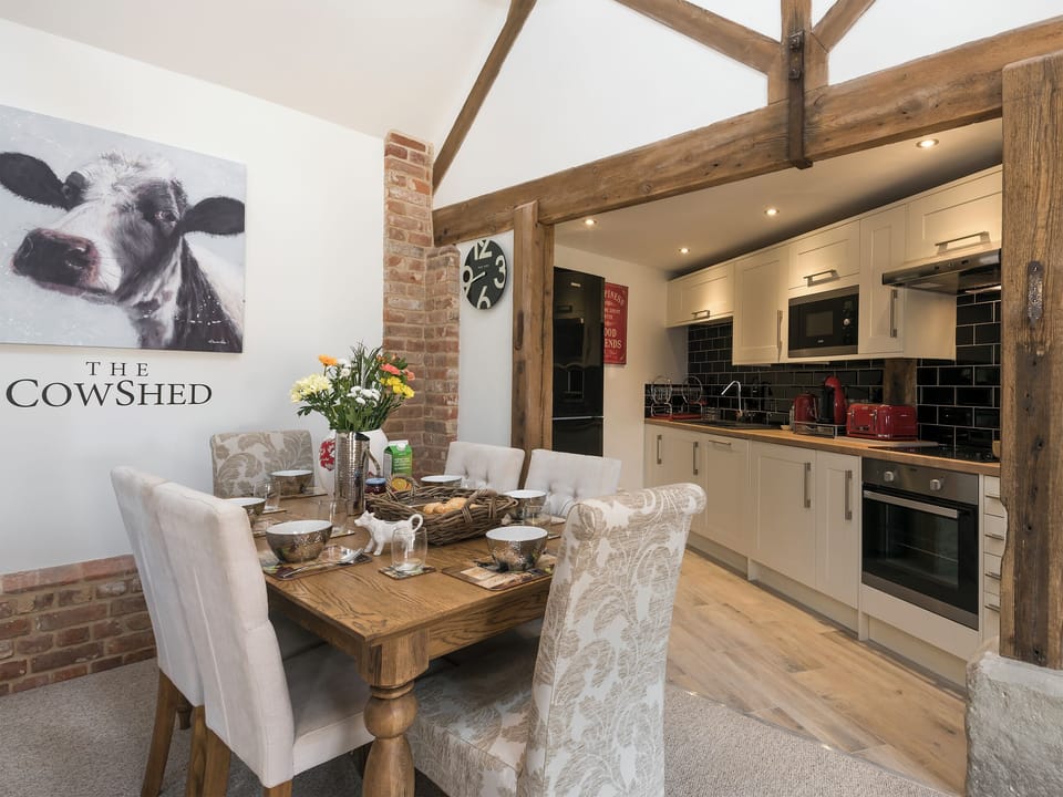 Terrific kitchen and dining area | The Cowshed, Horning, near Wroxham