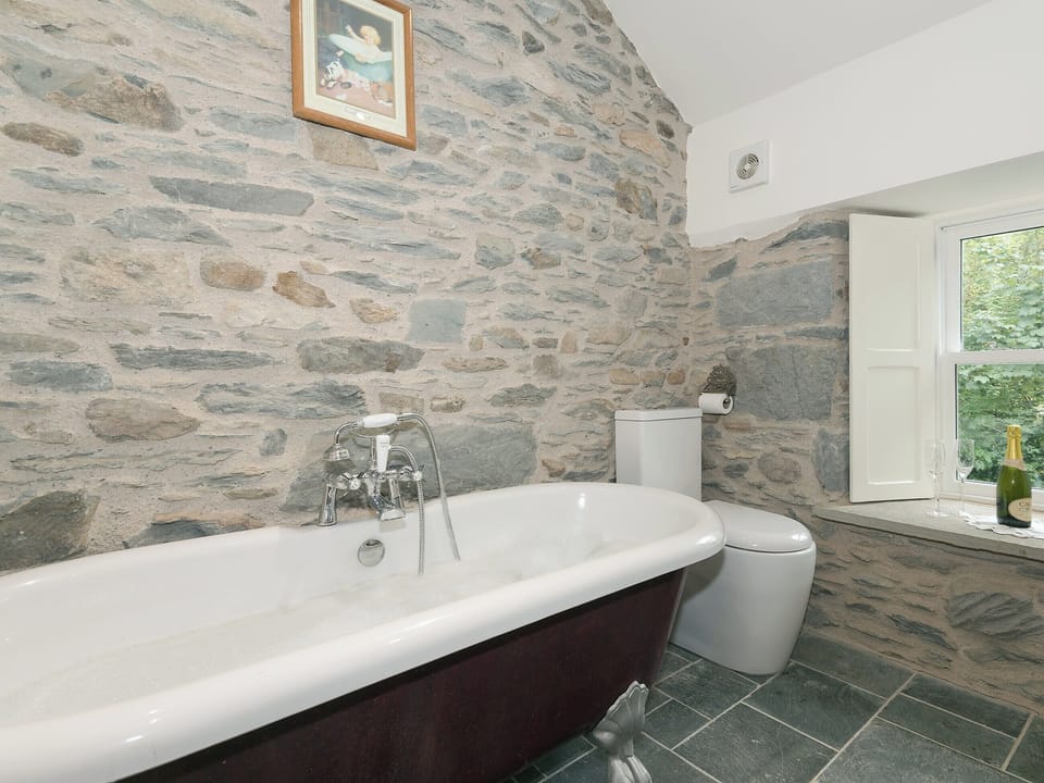 Charming bathroom | Waterfall Wood Cottage, Glenridding, by Ullswater