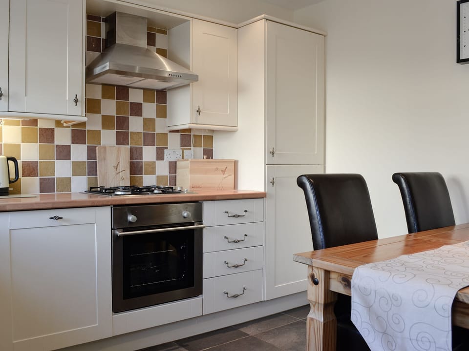 Kitchen with dining area | 1 The Costins, Allonby, near Maryport