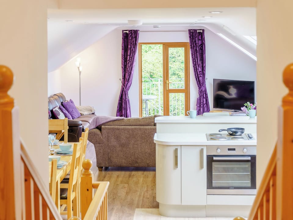 Open plan living space | Cwm Hyfryd, Cross Inn, near New Quay