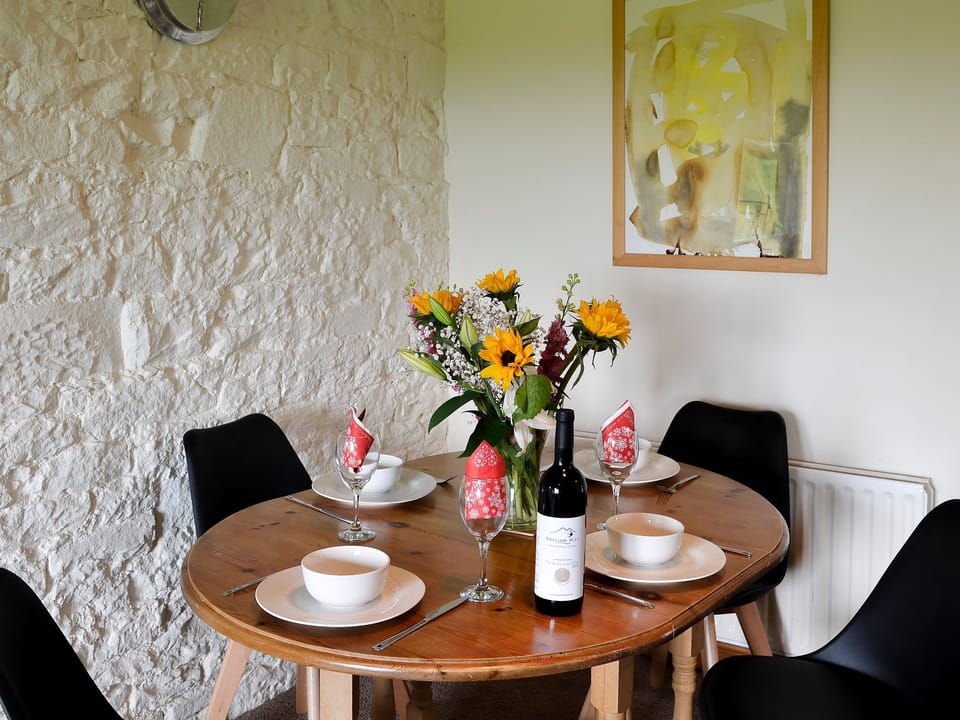 Modest dining area | Grooms Cottage - Arkleby Holiday Homes, Arkleby, near Cockermouth