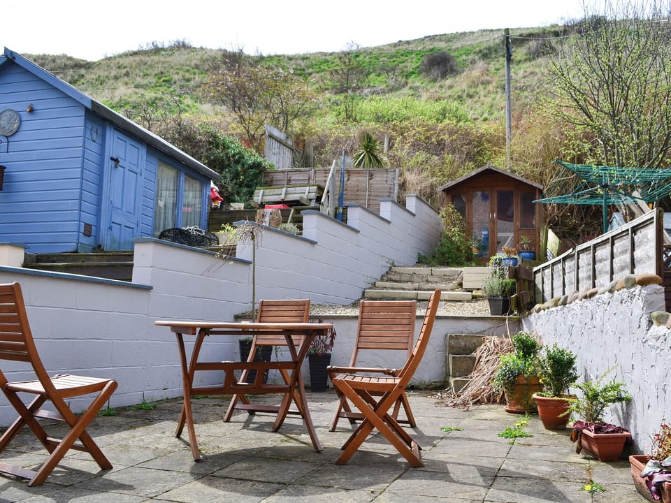 Sitting out area | Archie&rsquo;s Cottage, Burnmouth, near Eyemouth