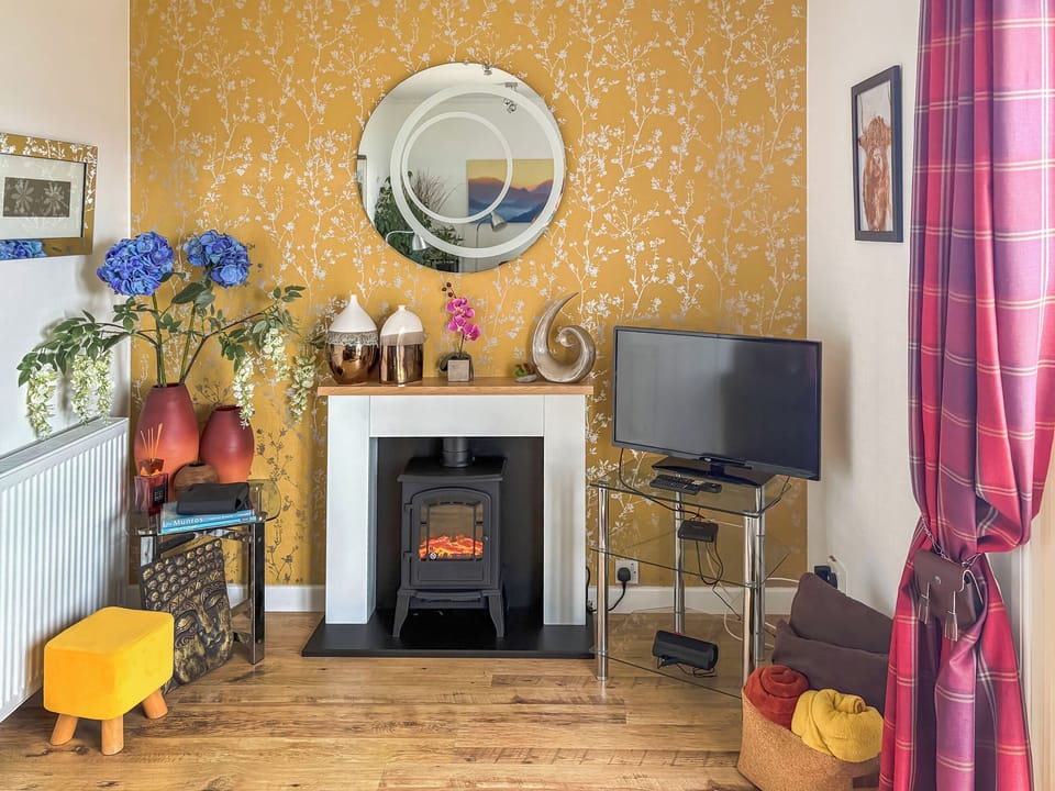 Homely living room | Beach Cottage, Clachangarbh, Gairloch