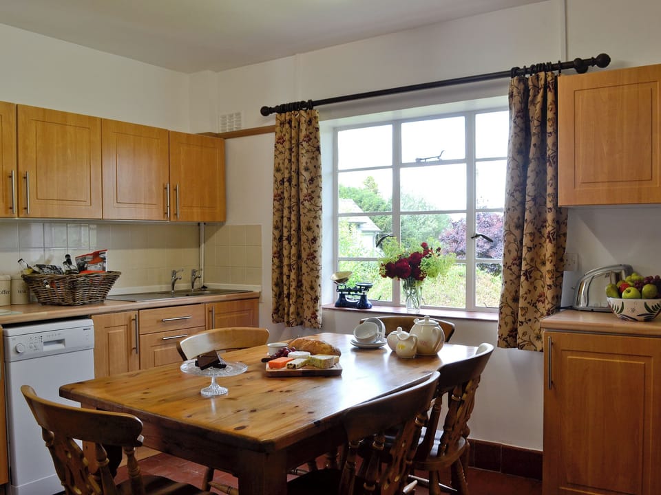 Kitchen with dining area | The Old Post Office, Ruckhall, Eaton Bishop, near Hereford