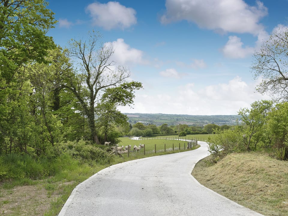 Driveway | Trecift, Llangoedmor, near Cardigan