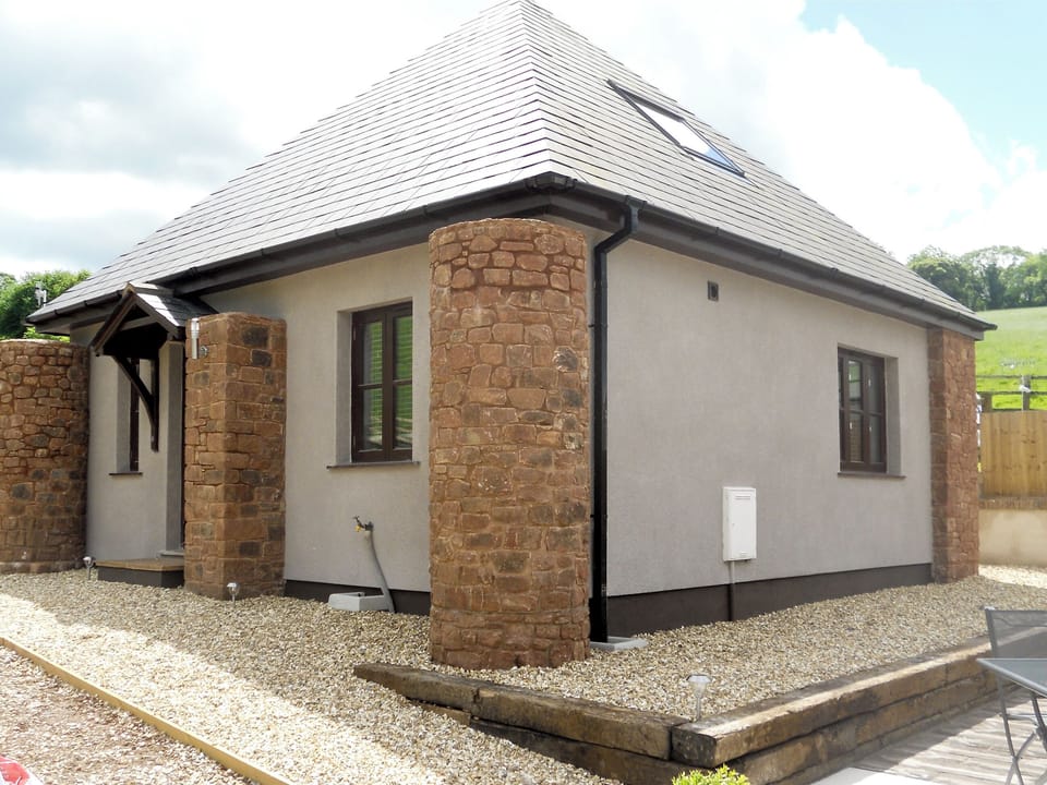 Attractive holiday home with patio | The Cob Barn - Longmeadow Farm, Shaldon, near Teignmouth