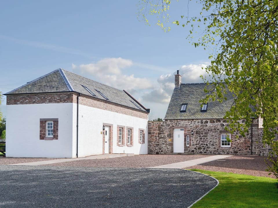 Ample gravelled parking available | The Old Gasworks Building - Old Montrose, Montrose