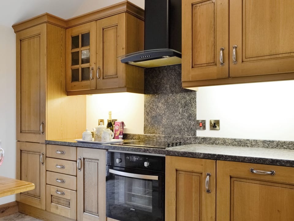Well-equipped fitted kitchen | The Old Byre - West House Farm, Dearham, near Maryport