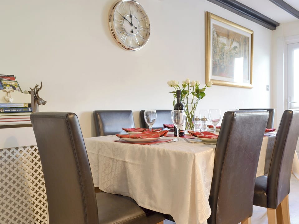 Stylish dining area | Church Court Cottage, Beeford, near Hornsea