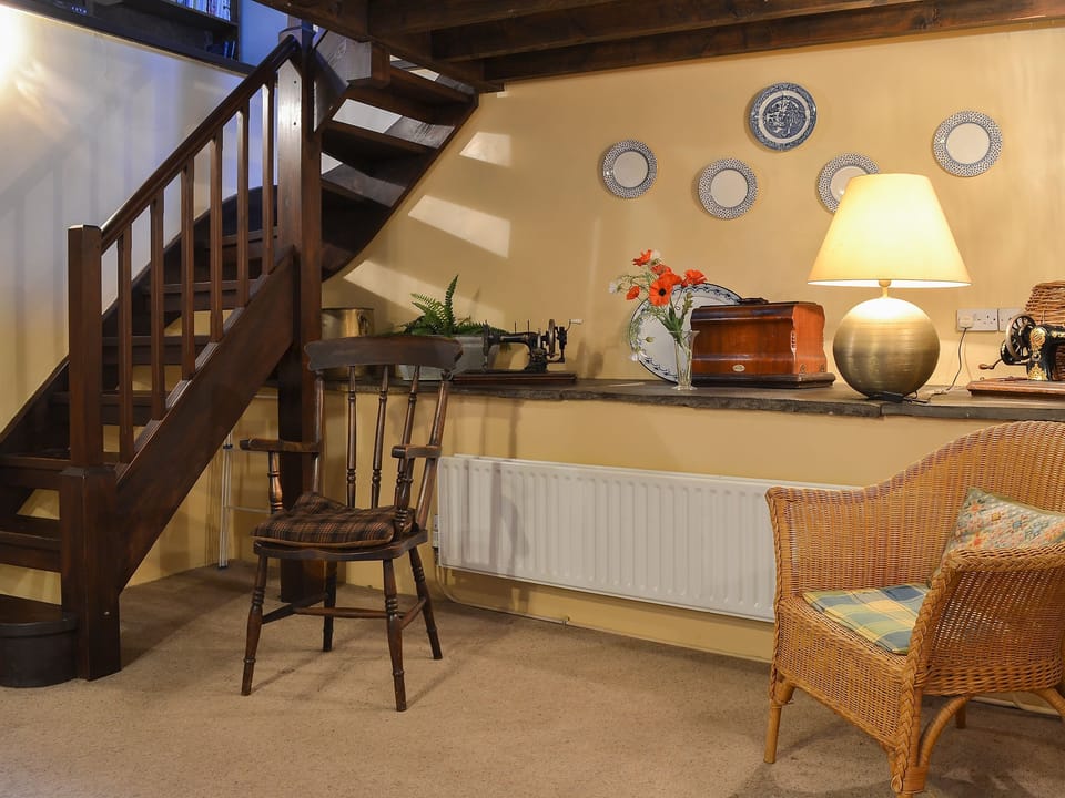 Lush garden with mature trees | Birkerthwaite Barn - Birkerthwaite Cottages, Eskdale