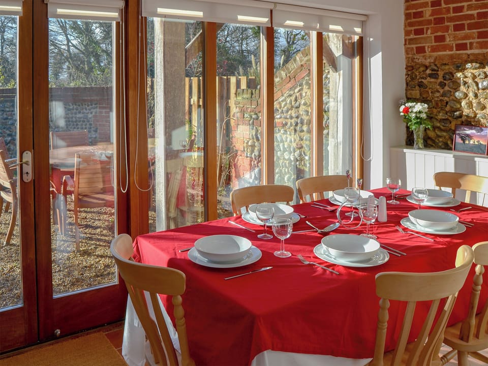 Light and airy dining area | The Cattle Sheds, Knapton, near North Walsham