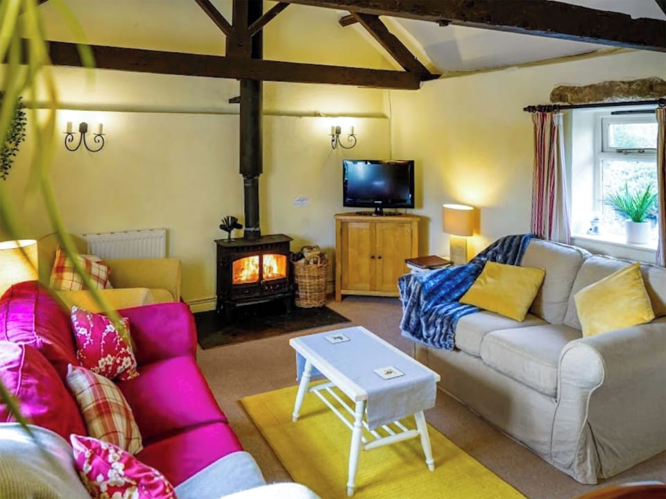 Warm and welcoming living and dining room | The Shippon - Mennabroom Farm Cottages, Warleggan, near Bodmin