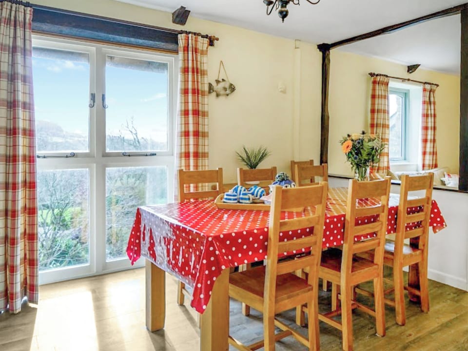 Spacious dining area | The Tallet - Mennabroom Farm Cottages, Warleggan, near Bodmin