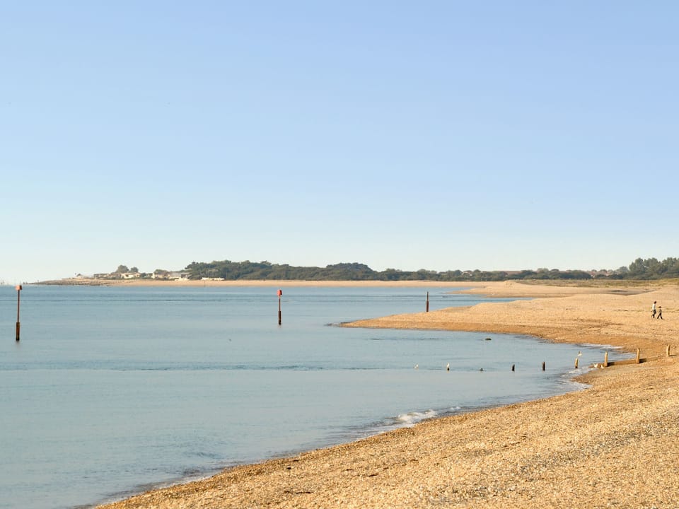 Spectacular sunrise as seen from the bedroom window | Thalassa, Pagham, near Chichester