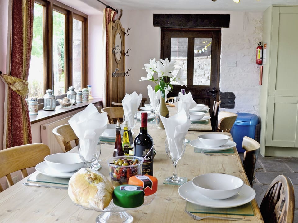 Dining Area | Bailey Cottage, Three Cocks, nr. Hay-on-Wye