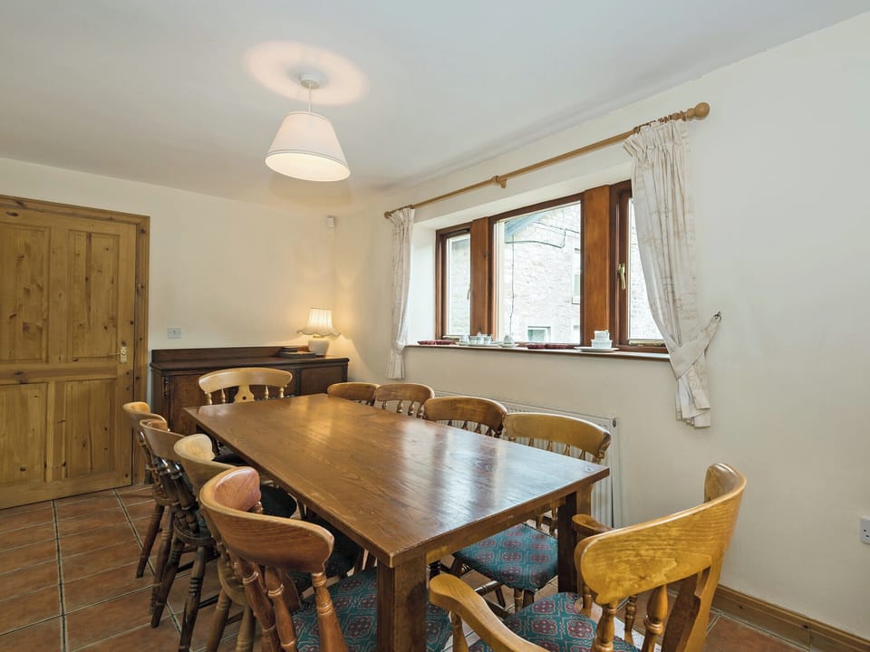 Well presented dining room | Dipper Fold, Hebden, near Skipton