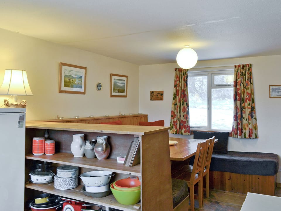 Large kitchen with dining area | Tigh na&rsquo; Caoiraich, Invergarry, Tomdoun