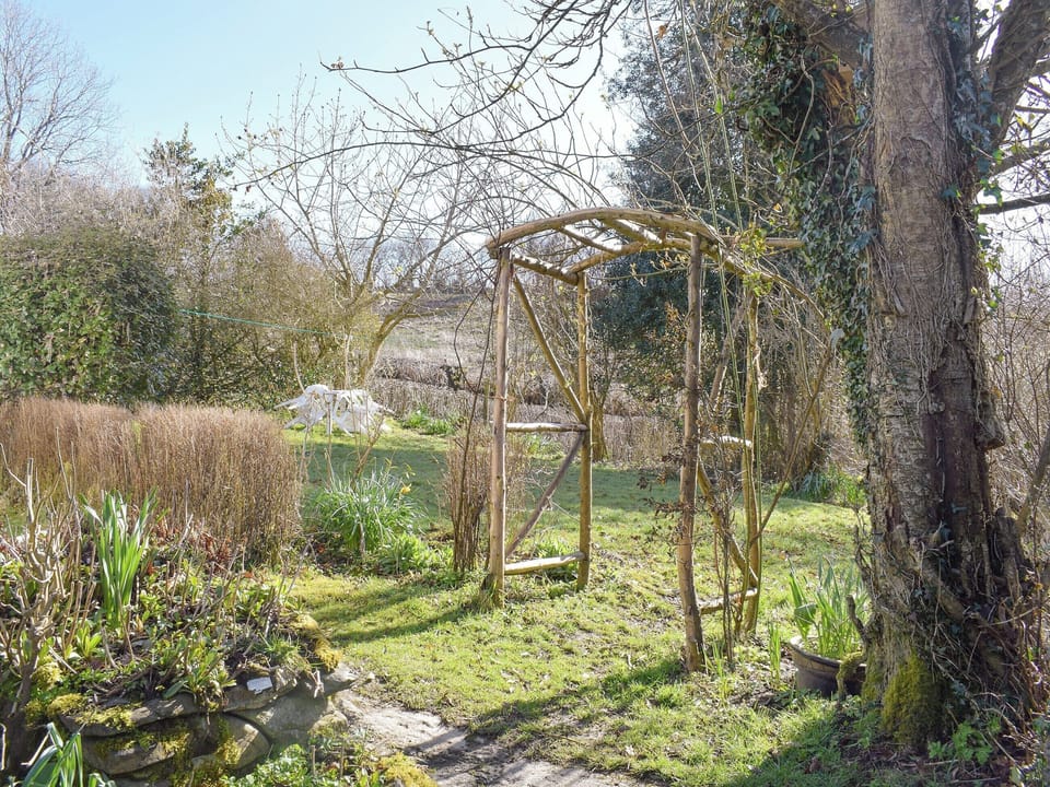Delightful garden | Tynlone Villa, Swyddffynnon, near Devils Bridge