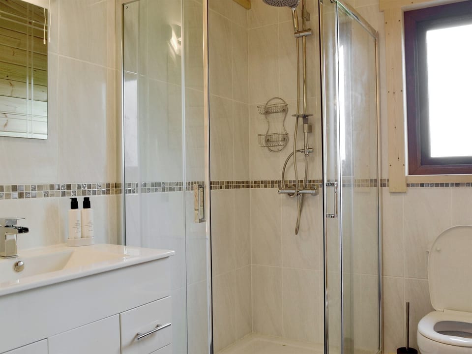 Shower room | Callow Lodge, Bromlow, near Minsterley