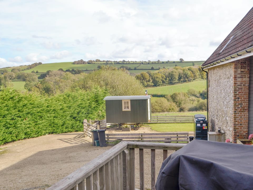 Idyllic rural views from the balcony | The Forge, Thorncombe, near Broadwindsor