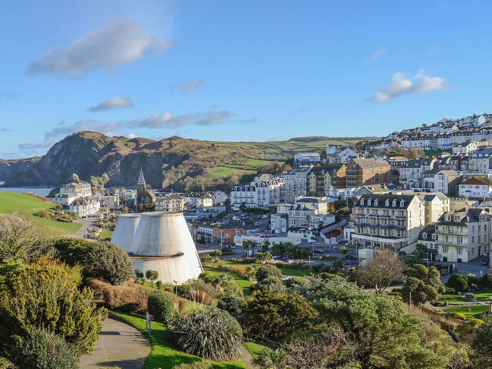 Ilfracombe with The Pavillion theatre in the foreground