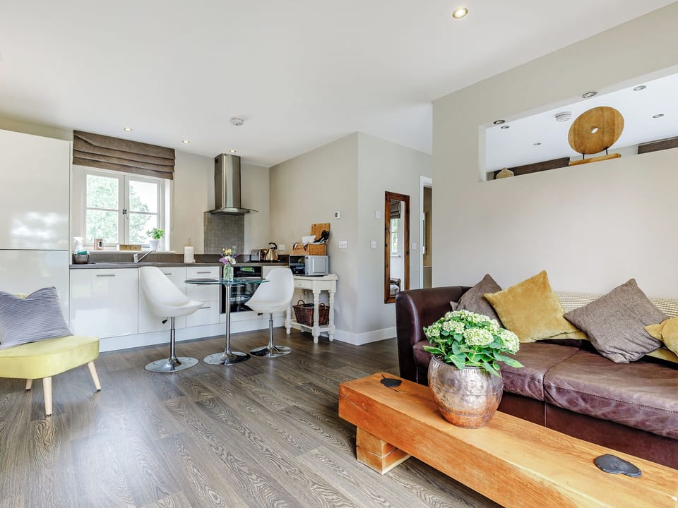 Open plan living space | Little Barn - Lower Delves Farm, Shirland, near Alfreton
