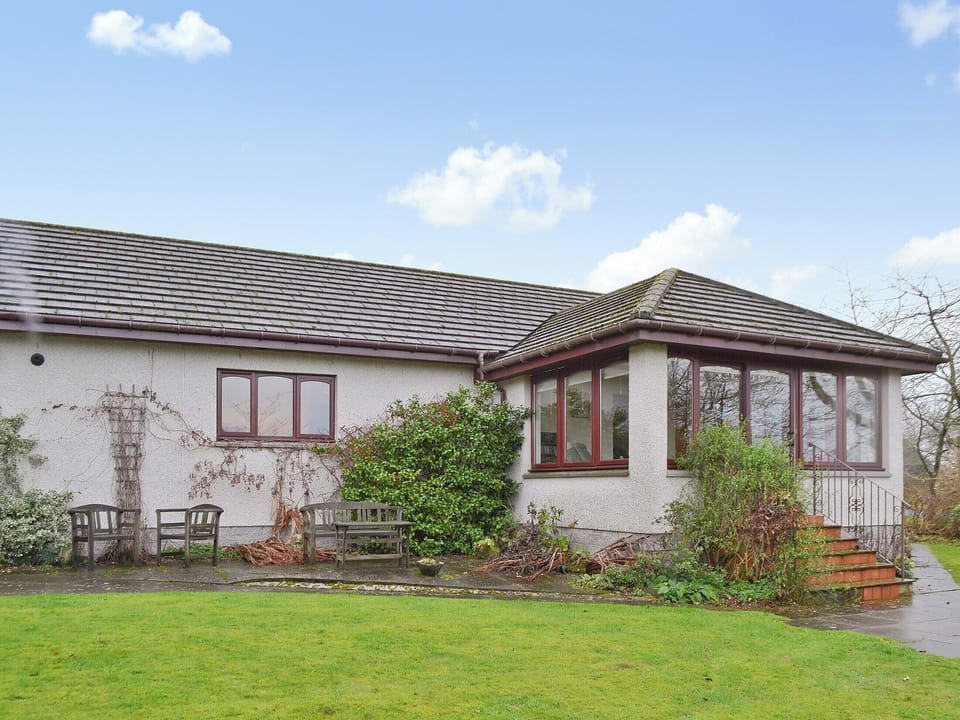 Rear exterior with garden | Shielgreen, Blairgowrie