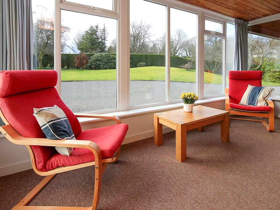 Porch with room to relax | Mountain Cross, Gatehouse of Fleet, Kirkcudbright