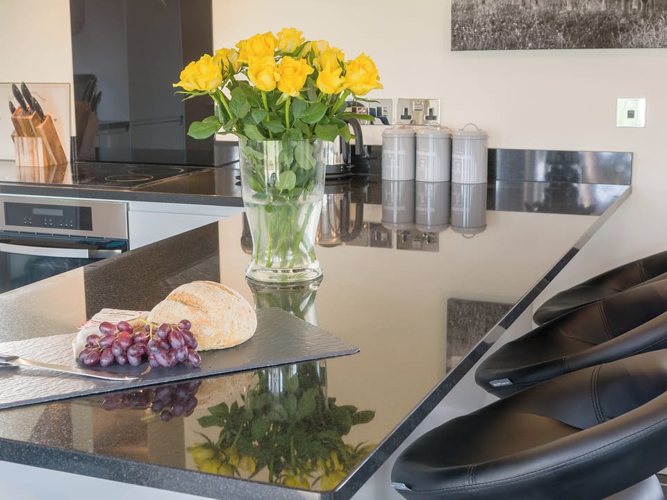 Charming breakfast bar area | The Old Dairy, Cam, near Dursley