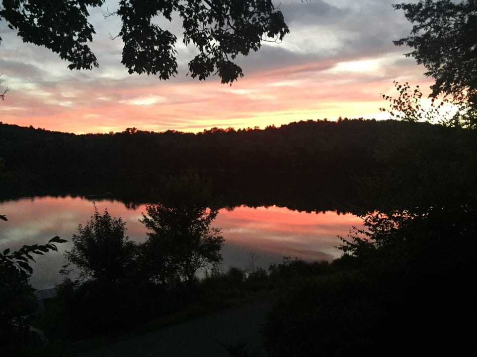 Shot at sunset during August 2014 taken from porch