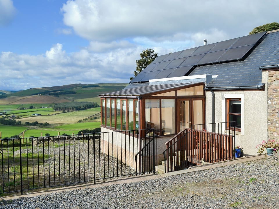 Countryside views on the doorstep | The Hen Hoose, Langshaw, near Galashiels