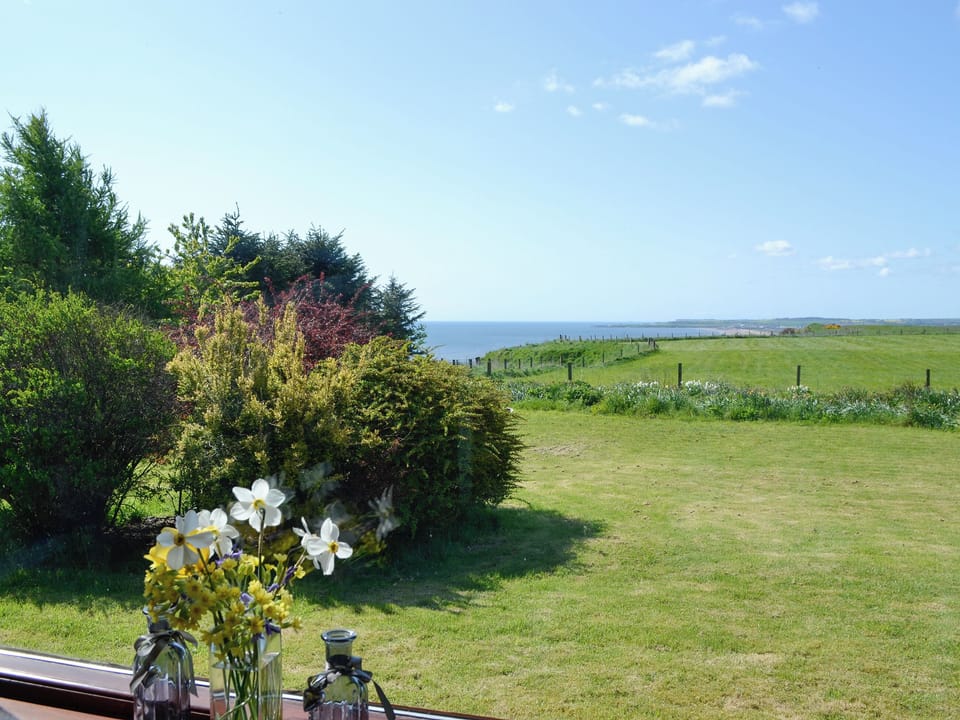 Amazing sea views from the master bedroom | Sweet Hope, St Cyrus, near Montrose