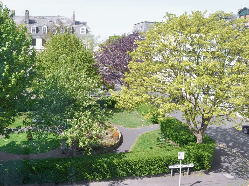 Lovely view from the front window | St Martins Square Apartment 2, Scarborough