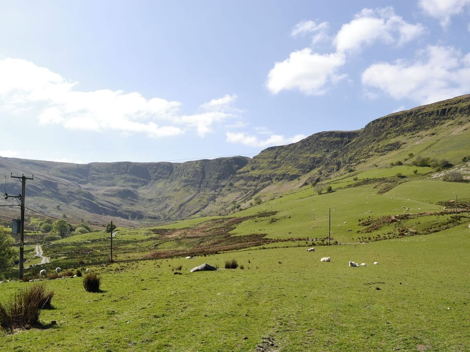 Wonderful views from the property | Maybill Cottage, Cwm Penmachno, near Betws-y-Coed
